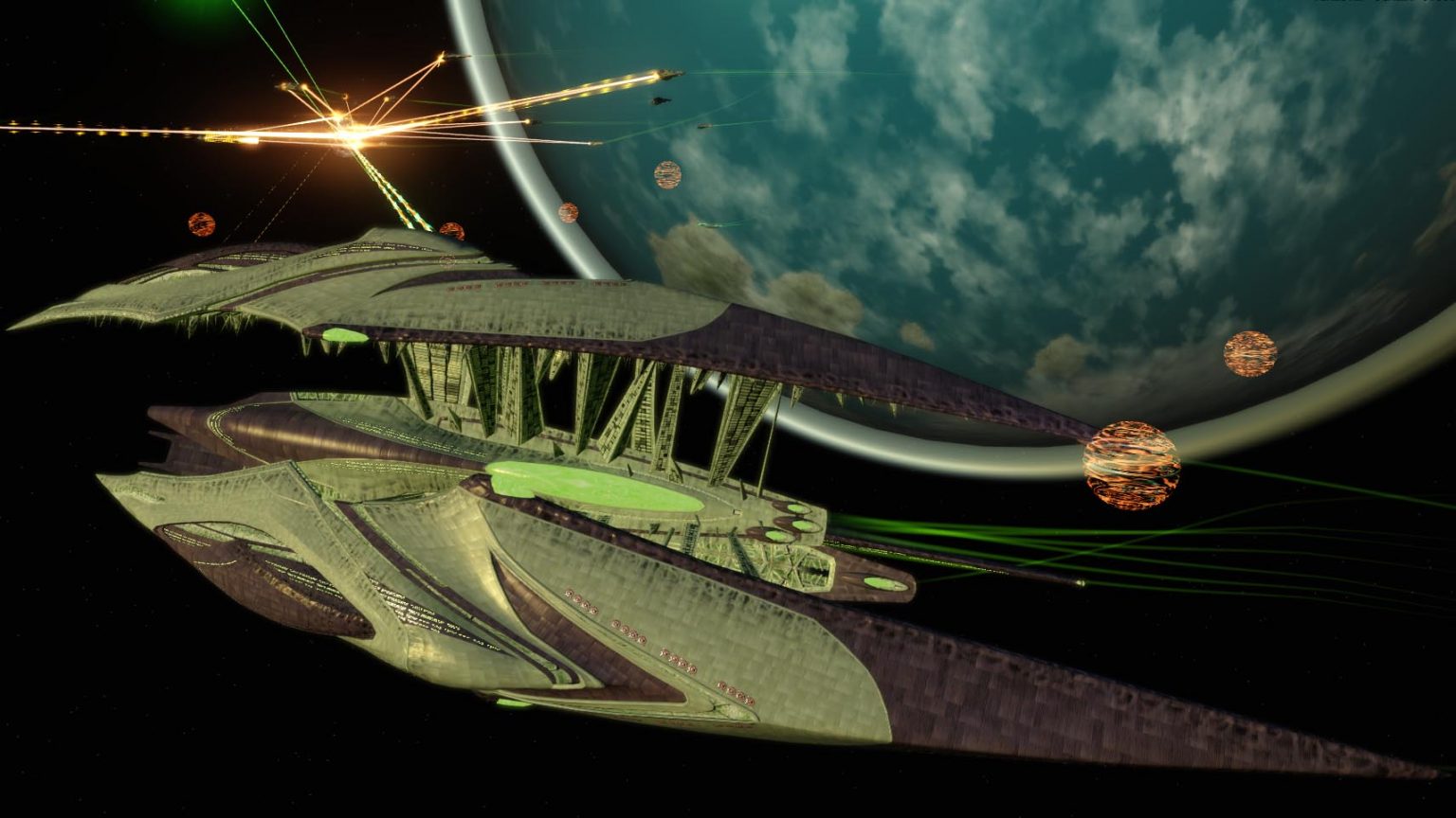 Star Trek Online Hur’q Vedcrid hive dreadnought carrier [T6] review ...